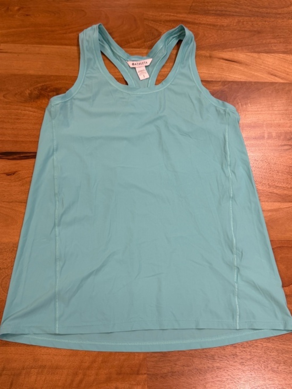 Athleta Women’s Racerback Tank Top in Aqua Blue Size Small